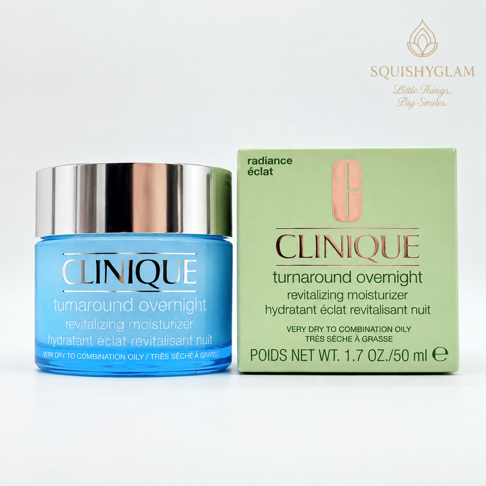 Clinique Turnaround Overnight Revitalizing Moisturizer 1.7oz/50ml EXP 2029 New